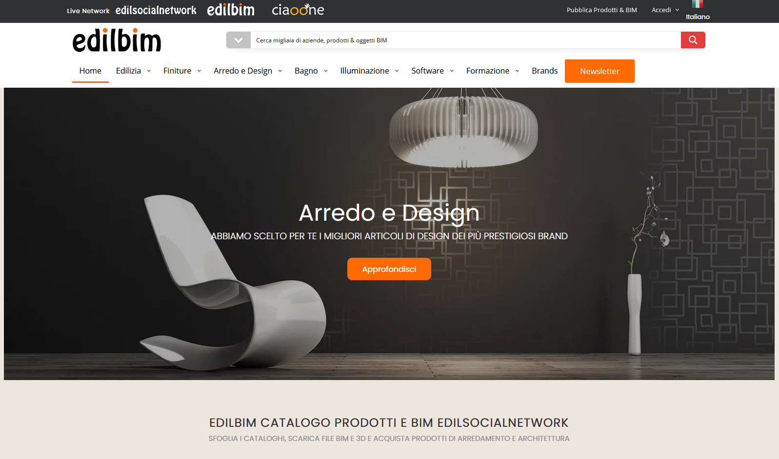 EdilBIM home page